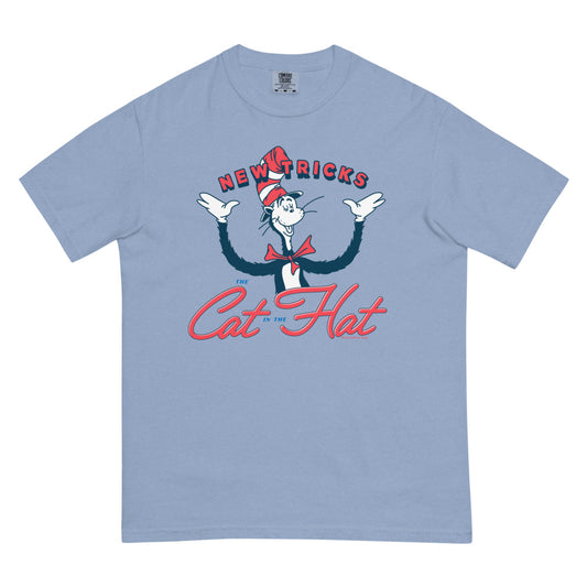 The Cat in the Hat New Tricks Comfort Colors T-Shirt Washed Denim