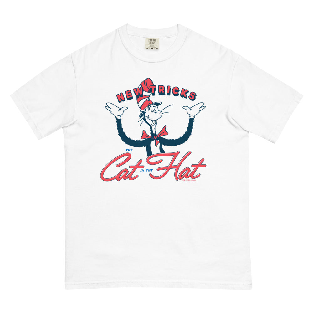 The Cat in the Hat New Tricks Comfort Colors T-Shirt White