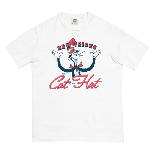The cat in the hat new tricks comfort colors t-shirt - white