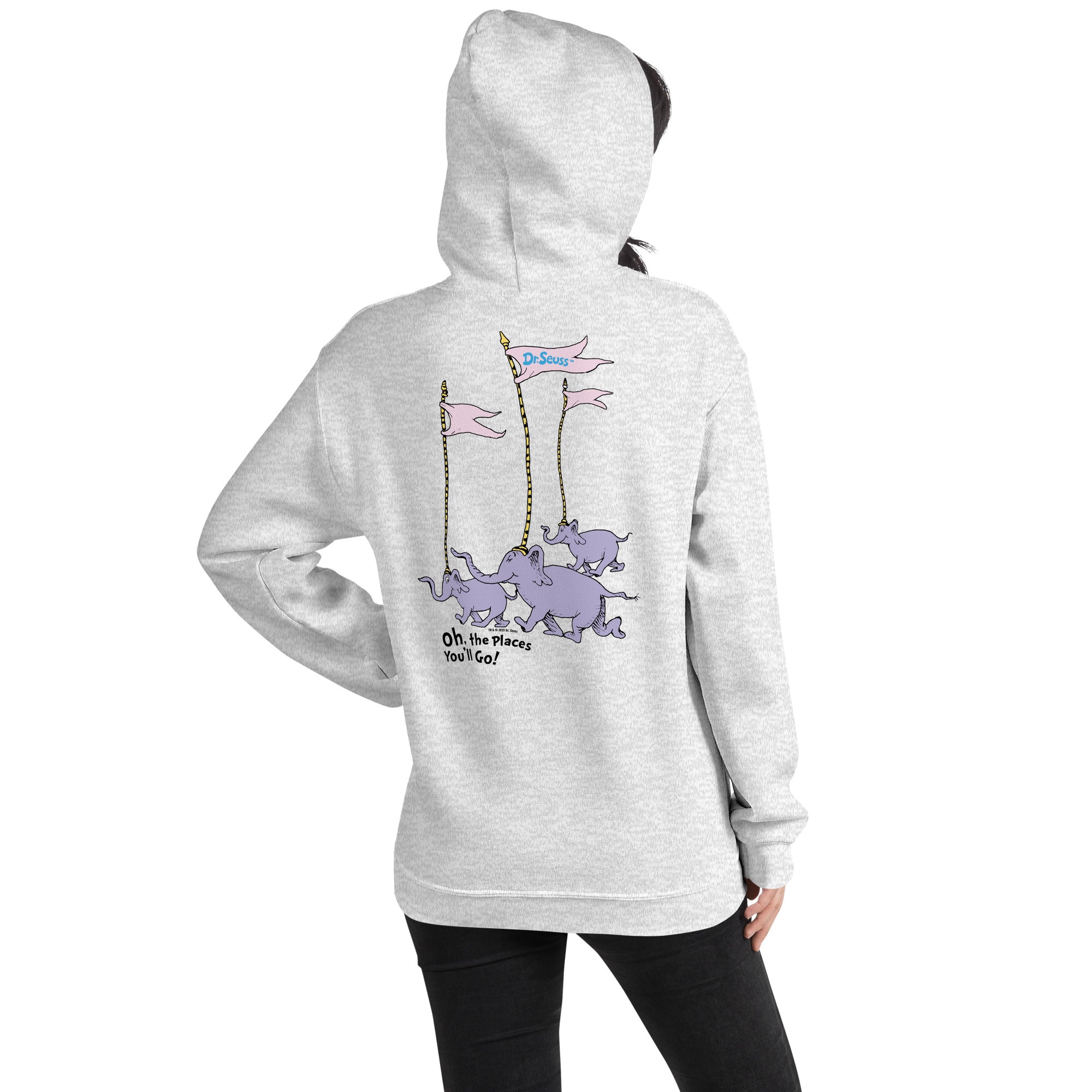 Personalized Oh! the Places You'll Go Elephant Hoodie – Dr. Seuss