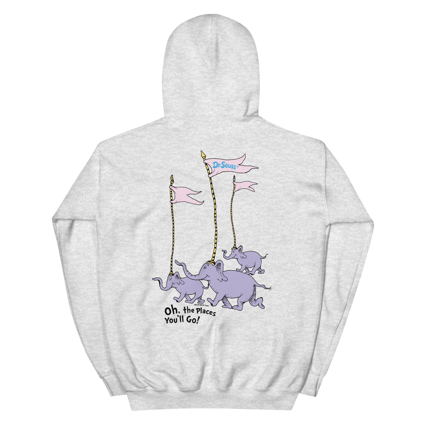Oh! the Places You'll Go Elephants Personalized Hoodie