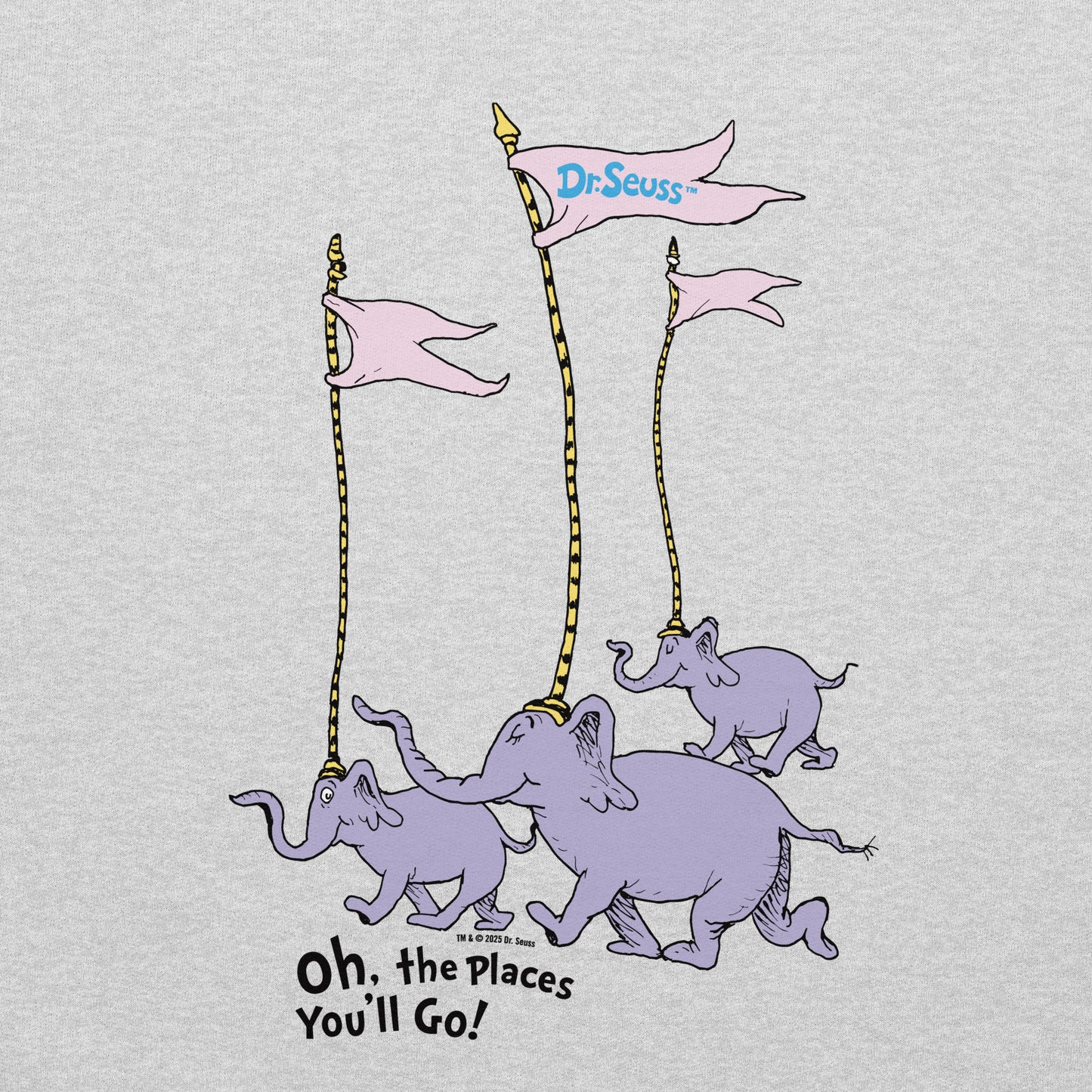 Oh! the Places You'll Go Elephants Personalized Hoodie