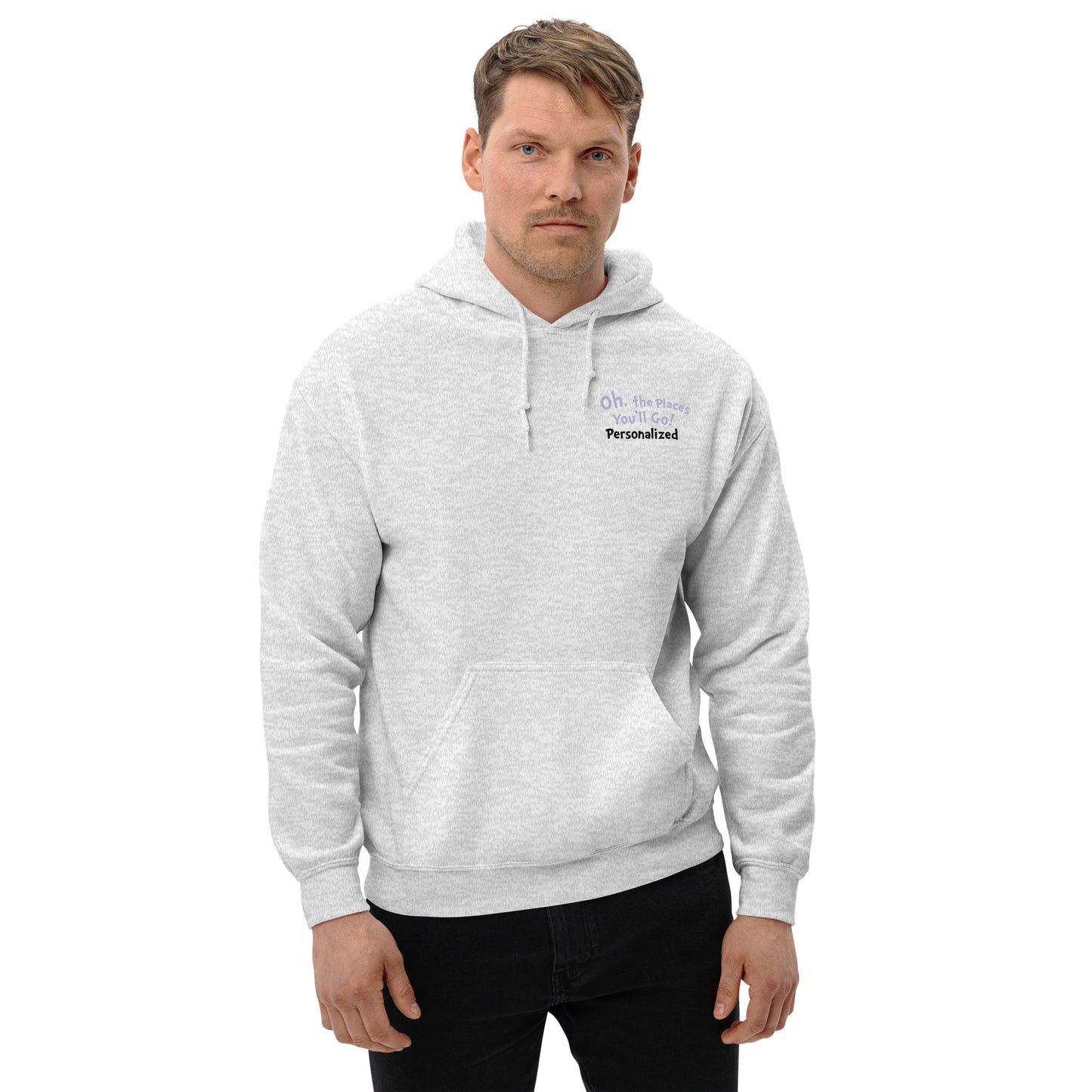 Oh! the Places You'll Go Elephants Personalized Hoodie