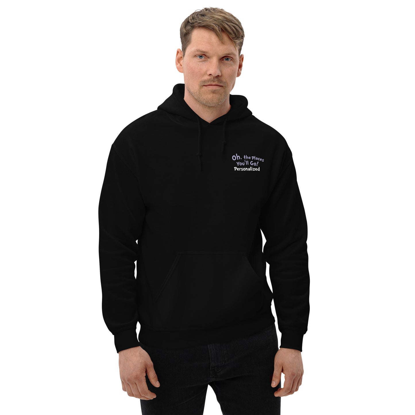 Oh! the Places You'll Go Elephants Personalized Hoodie