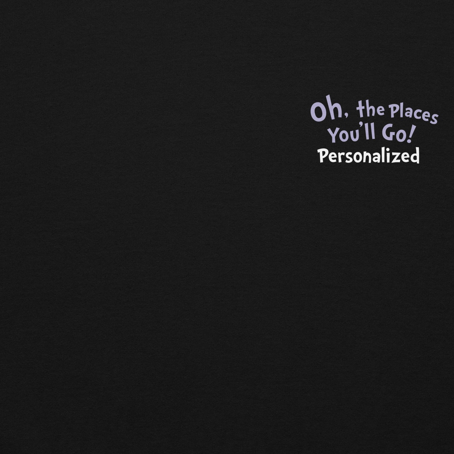 Oh! the Places You'll Go Elephants Personalized Hoodie