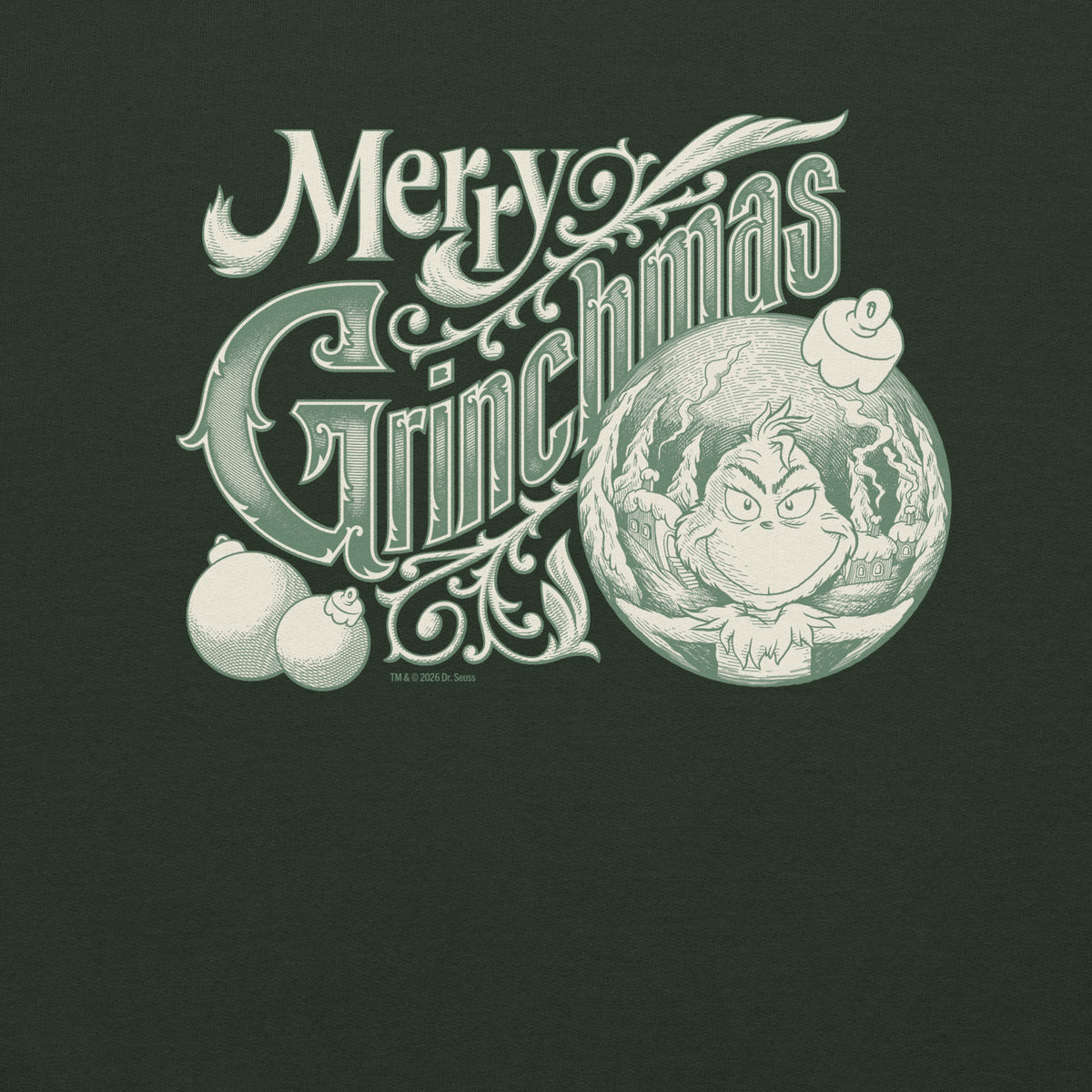 The Grinch Hoodie Merry Grinchmas