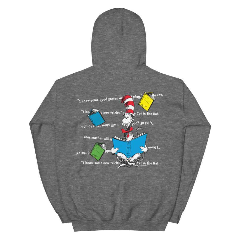 The Cat in the Hat Reading Hoodie | Cozy Dr. Seuss Apparel – Dr