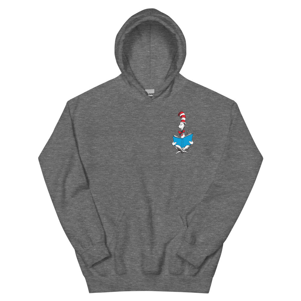 The Cat in the Hat Reading Hoodie | Cozy Dr. Seuss Apparel – Dr