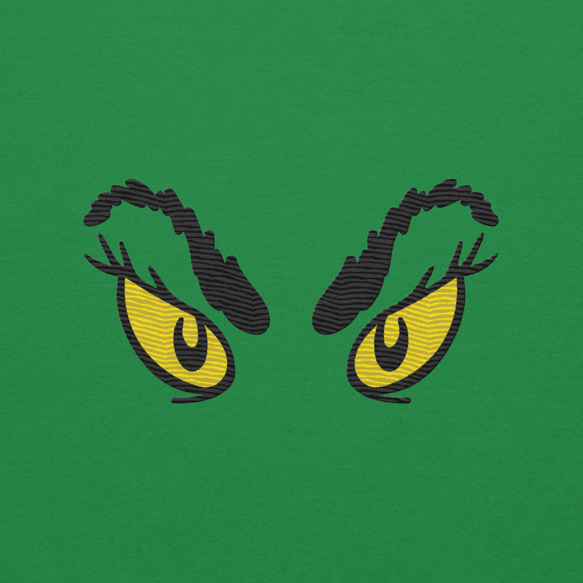 The Grinch Hoodie Eyes Embroidered