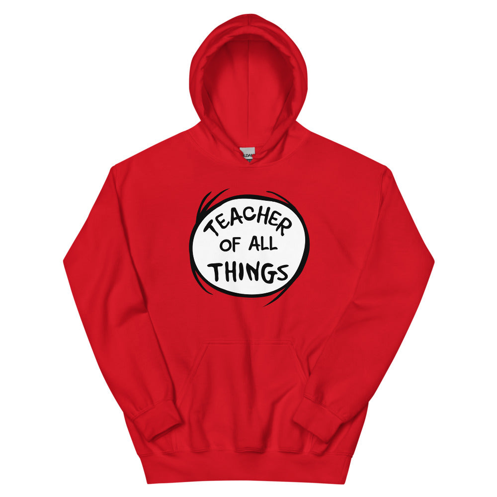 The Cat in the Hat Teacher of All Things Hoodie