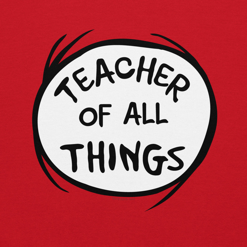 The Cat in the Hat Teacher of All Things Hoodie