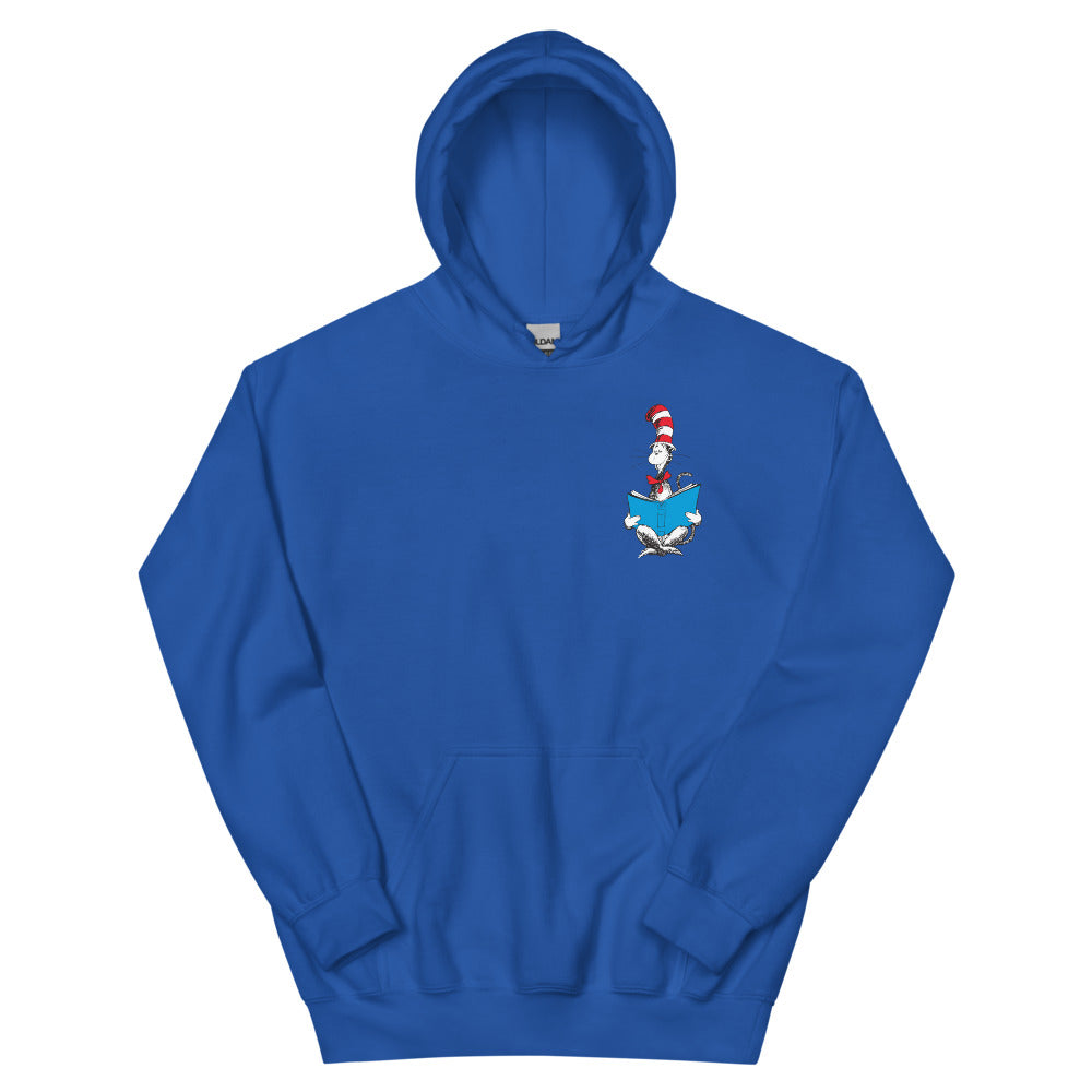 The Cat in the Hat Reading Hoodie | Cozy Dr. Seuss Apparel – Dr
