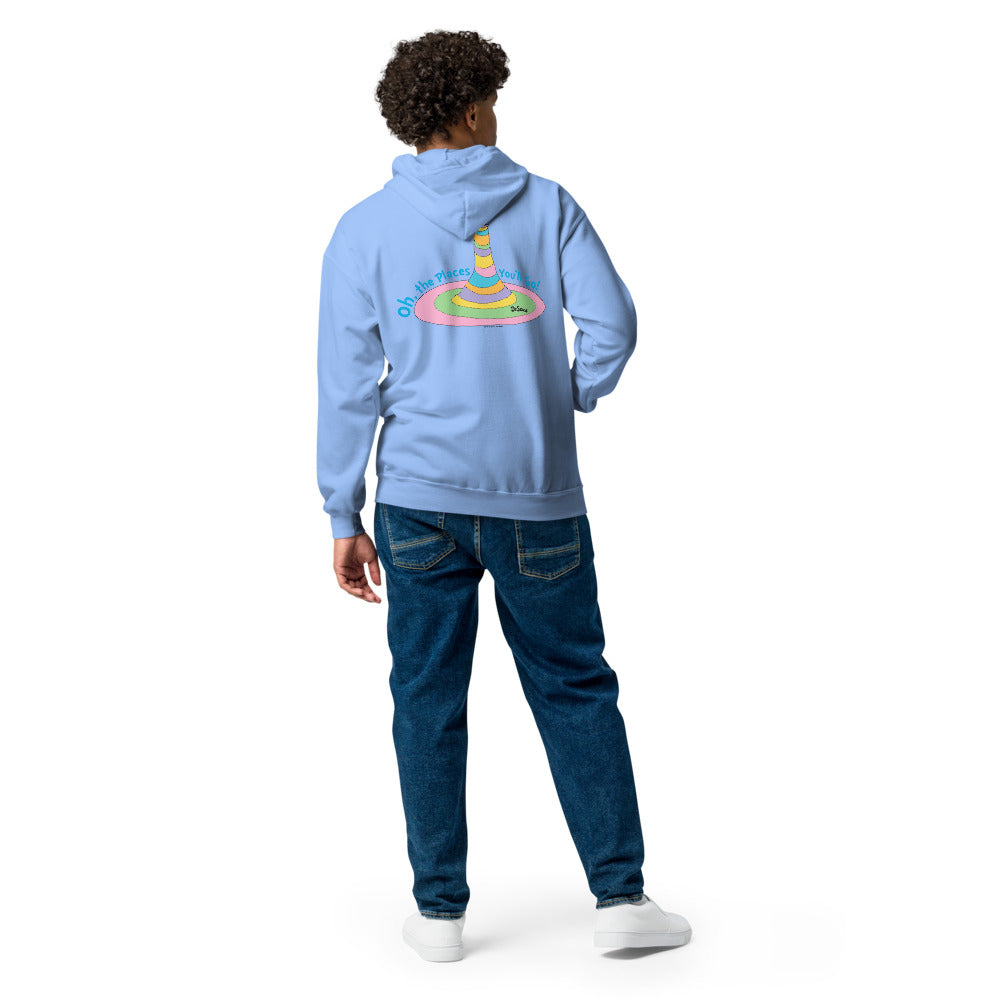 Oh the Places You'll Go Zip-Up Hoodie