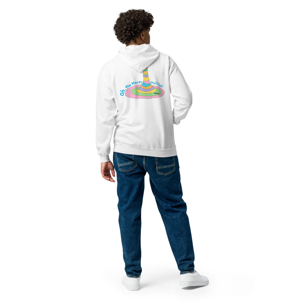 Oh the Places You'll Go Zip-Up Hoodie