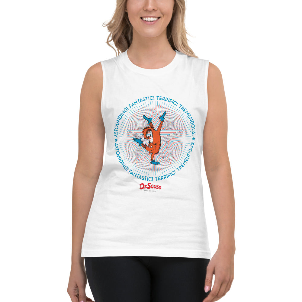 Fox in Socks Americana Things Muscle Tank Top