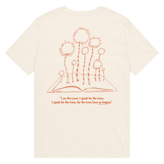 The lorax t-shirt the trees - vintage white