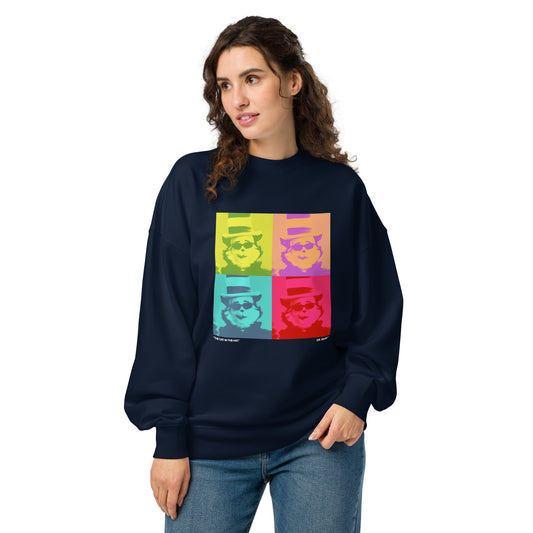 The Cat in the Hat Signature Collection Sweatshirt Portrait Color Blocks