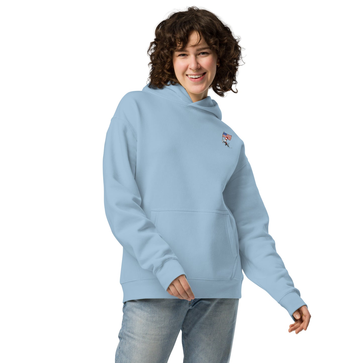 The Cat in The Hat Oversized Hoodie Sing the 50 States