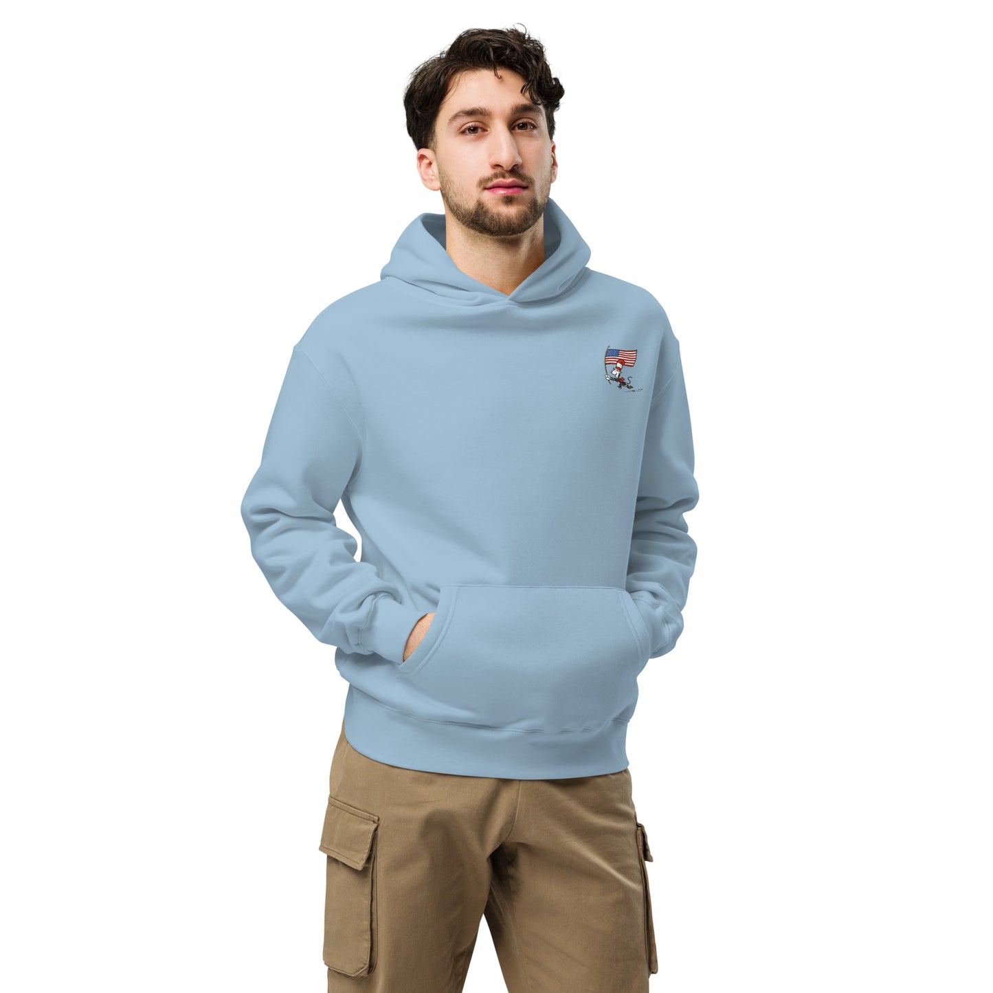 The Cat in The Hat Oversized Hoodie Sing the 50 States