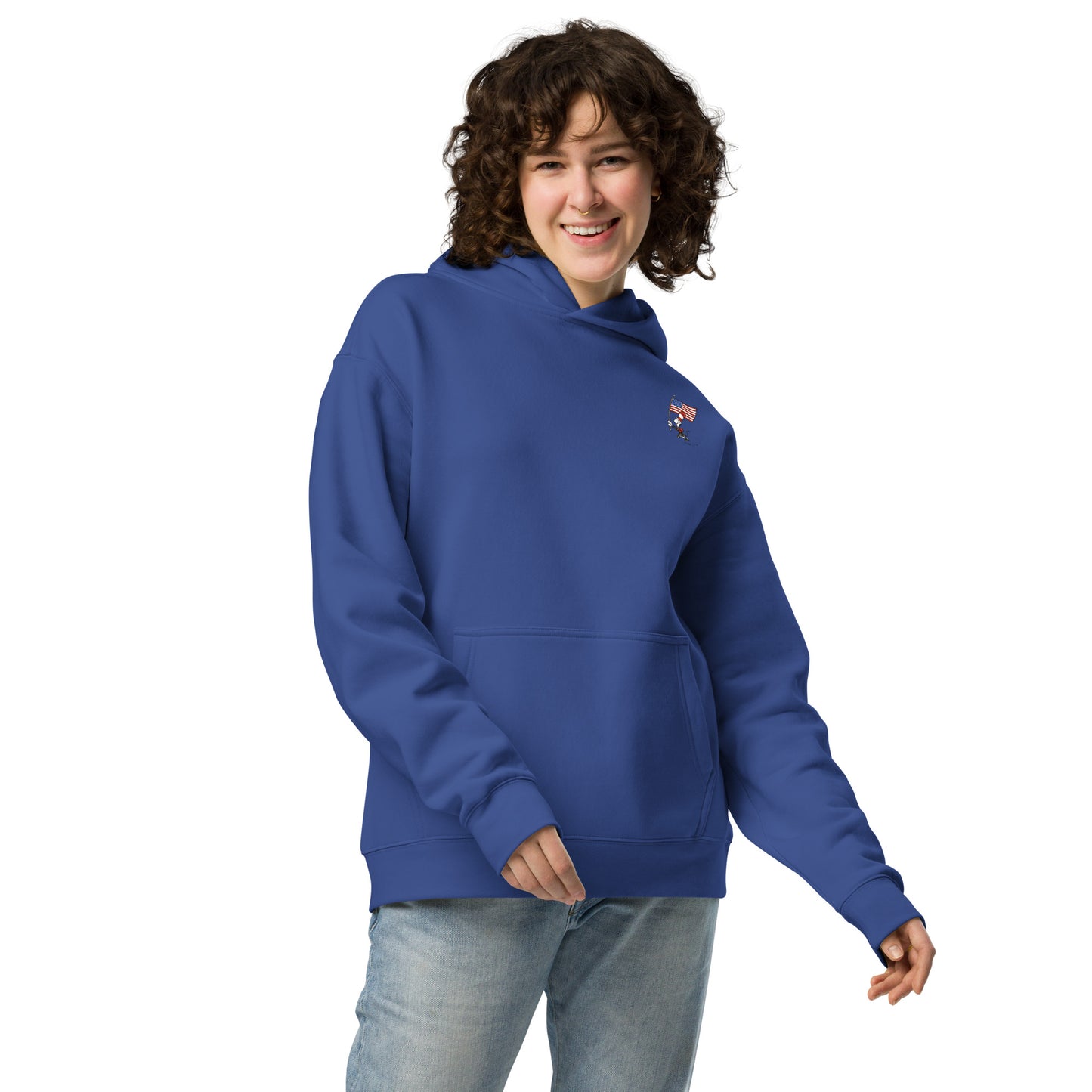 The Cat in The Hat Oversized Hoodie Sing the 50 States