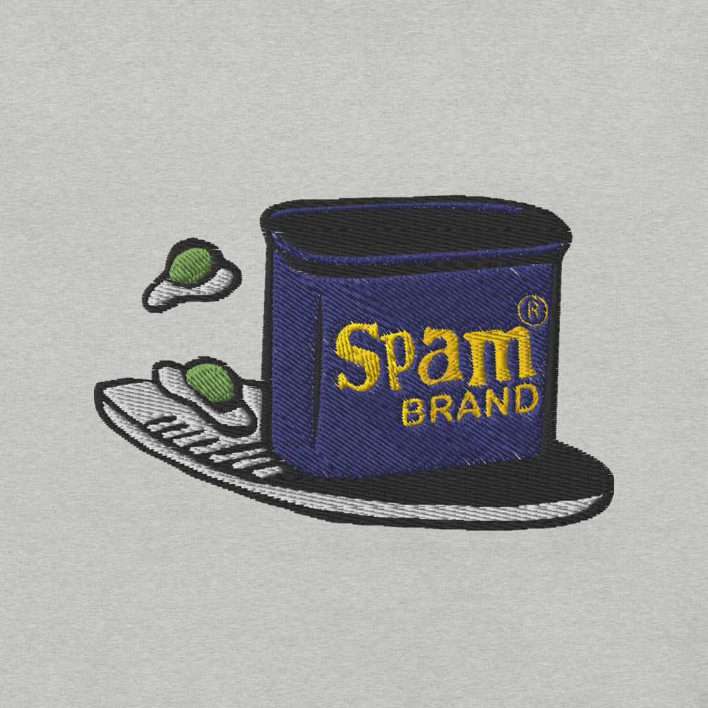 Green Eggs and Spam Embroidered T-Shirt