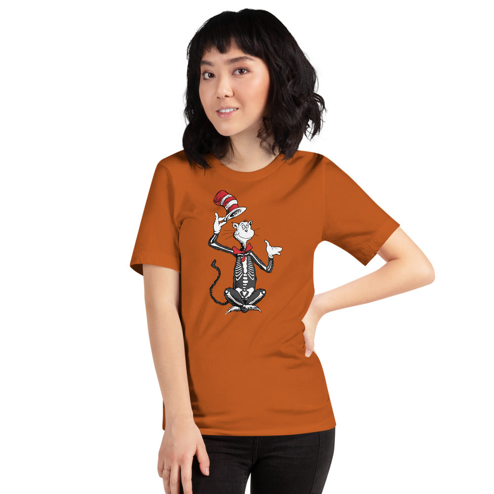 The Cat in the Hat Skeleton Hat's Off T-Shirt