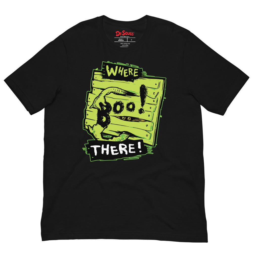 Dr. Seuss Where There T-Shirt Black