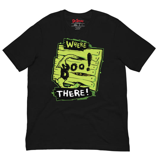 Dr. Seuss Where There T-Shirt Black