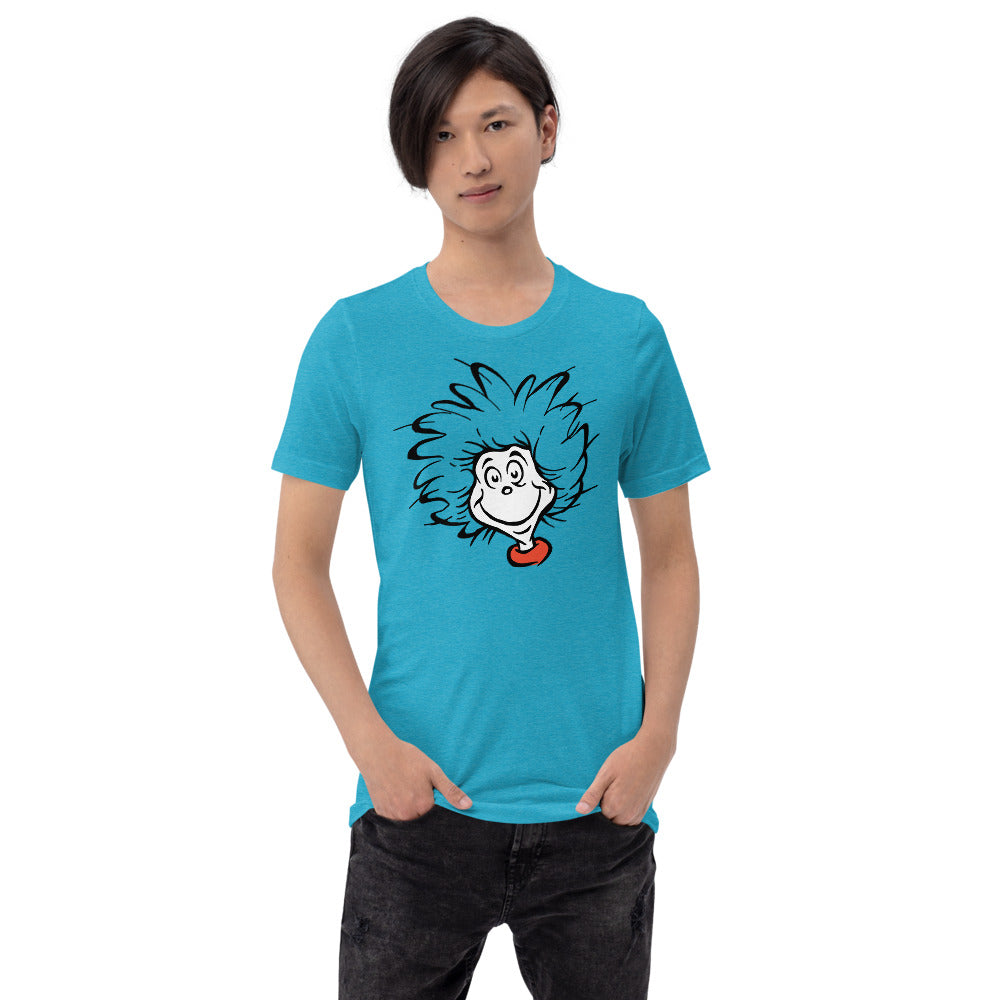 The Cat in the Hat Thing T-Shirt Heather Aqua