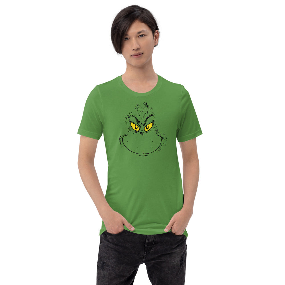 The Grinch Face Adult T-Shirt