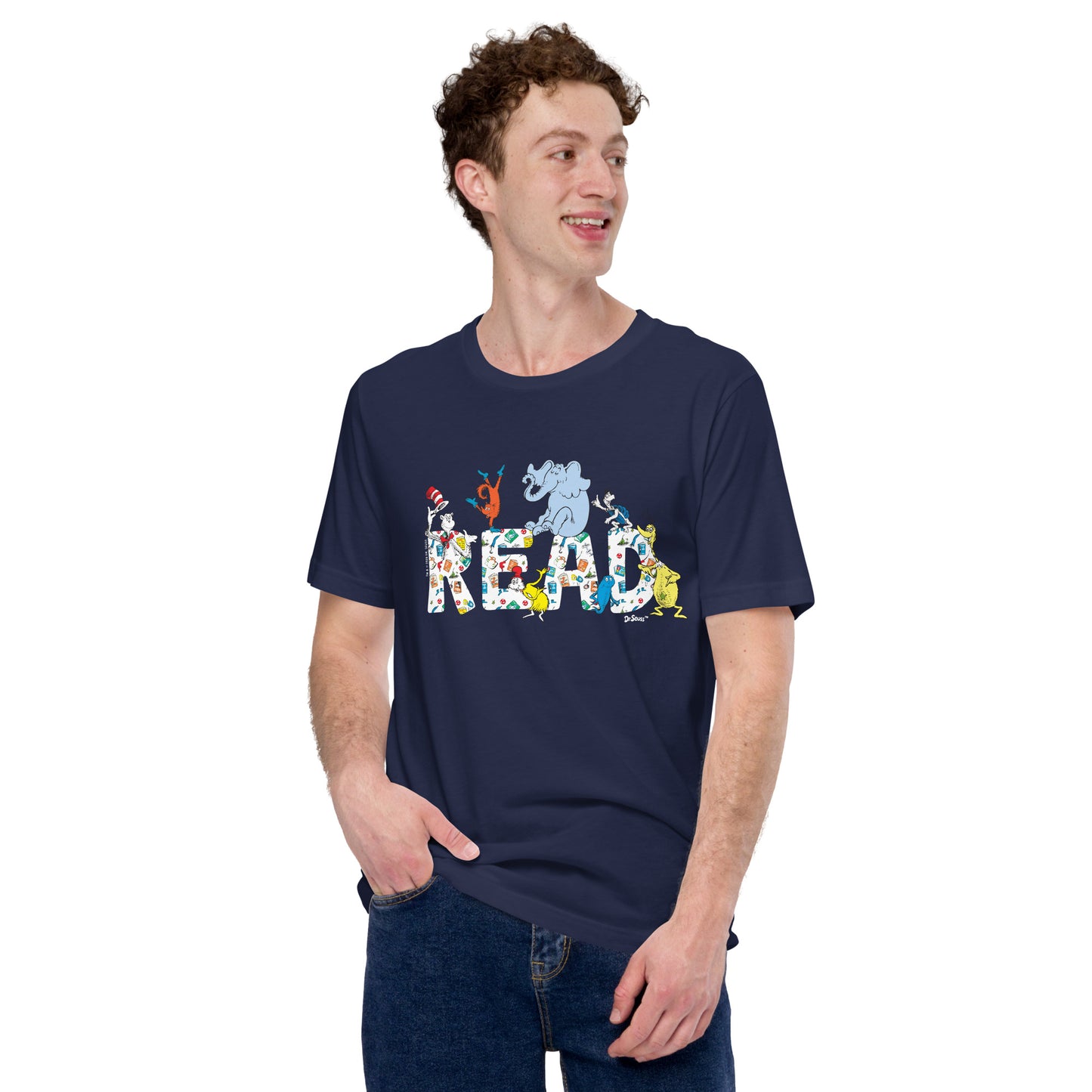 Dr. Seuss T-Shirt Characters "READ"