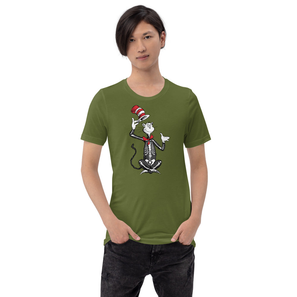 The Cat in the Hat Skeleton Hat's Off T-Shirt