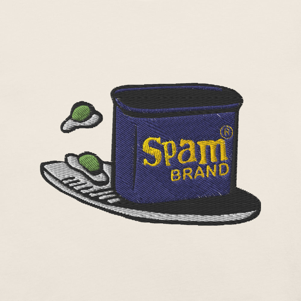 Green Eggs and Spam Embroidered T-Shirt