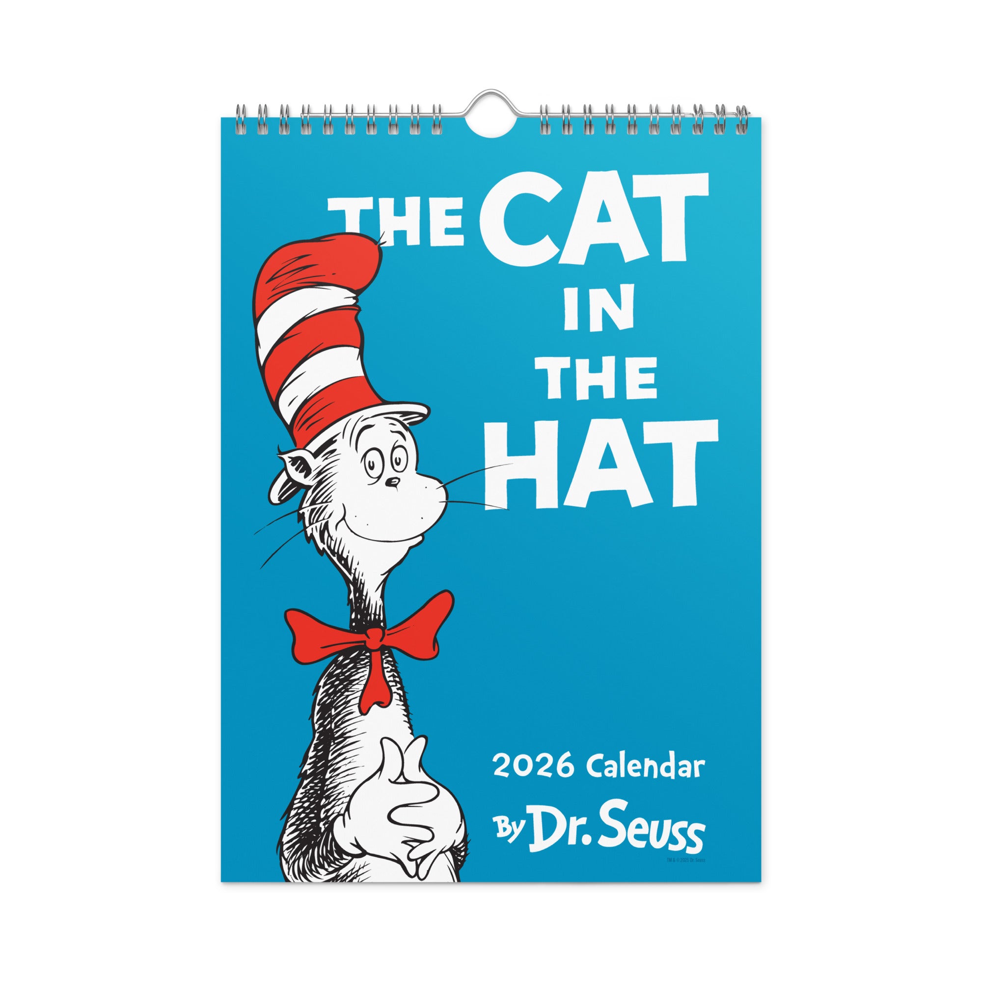 Cat In The Hat 2026 Wall Calendar | Iconic Dr. Seuss Artwork – Dr
