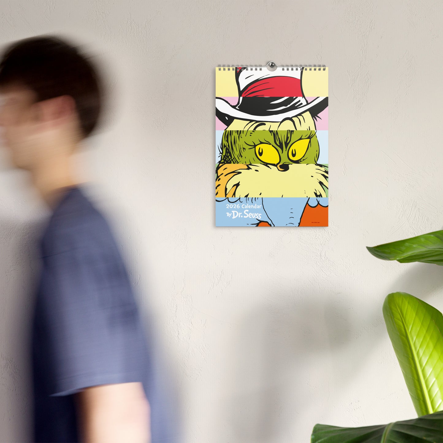 Dr. Seuss 2026 Wall Calendar