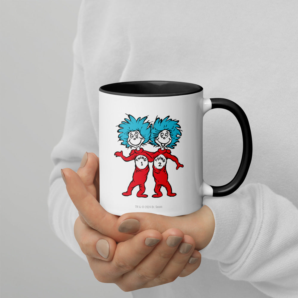 The Cat in the Hat Thing One and Thing Two Two-tone Mug