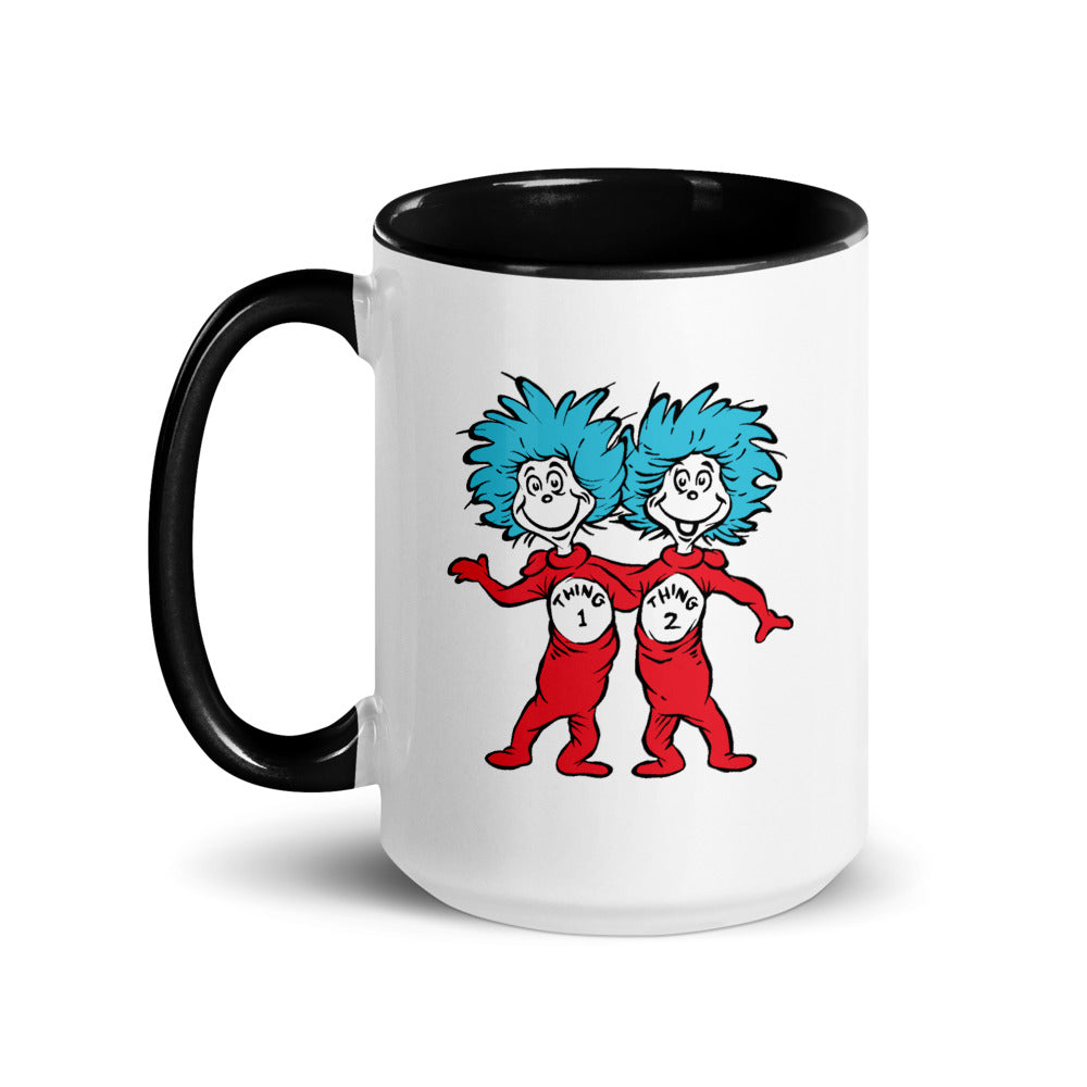 The Cat in the Hat Thing One and Thing Two Two-tone Mug