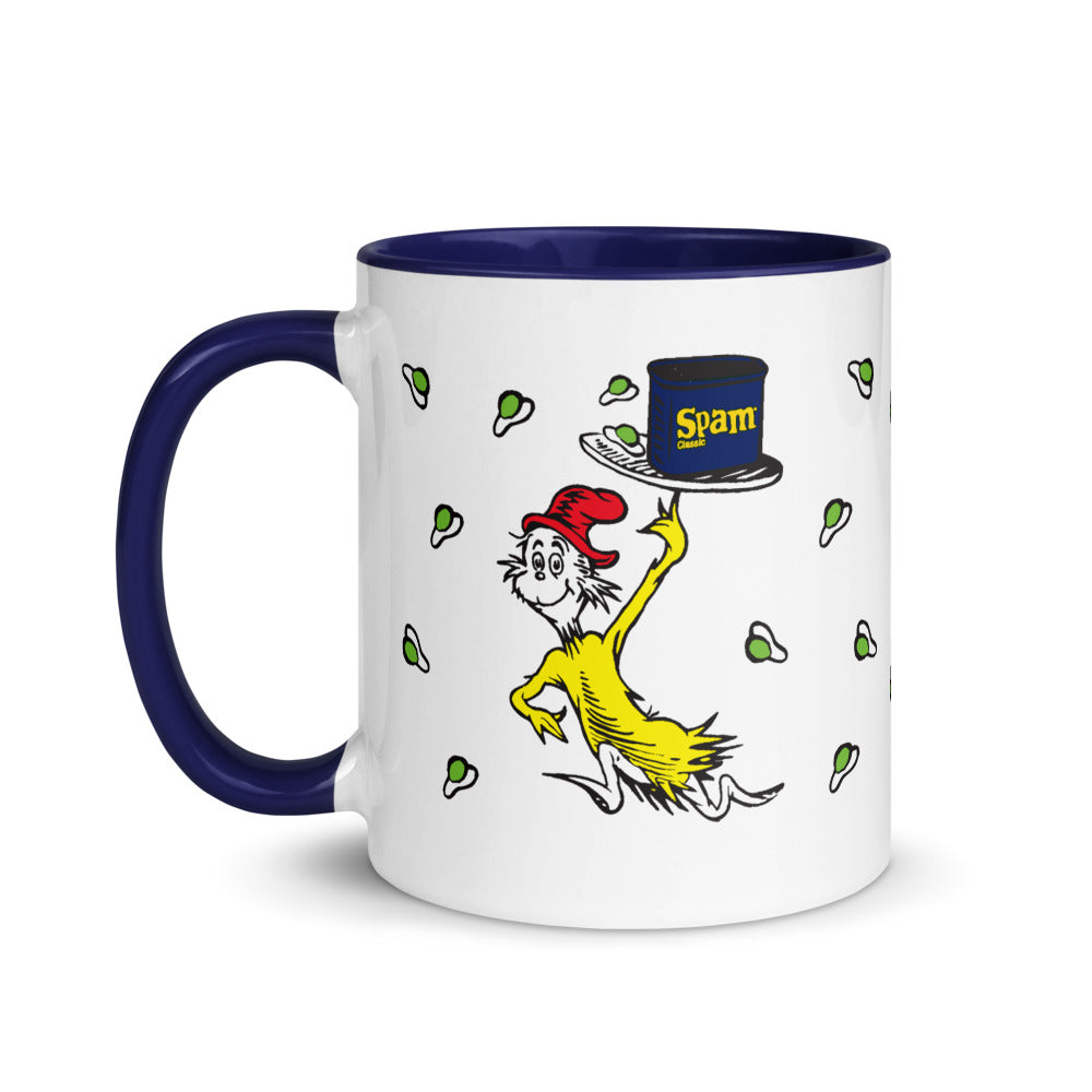 Green Eggs and Spam Sam I am Two-Tone Mug