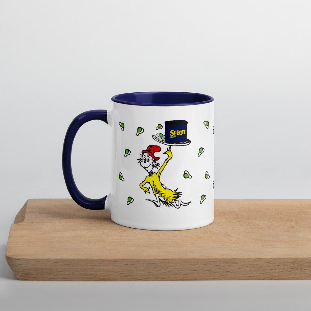 Green Eggs and Spam Sam I am Two-Tone Mug