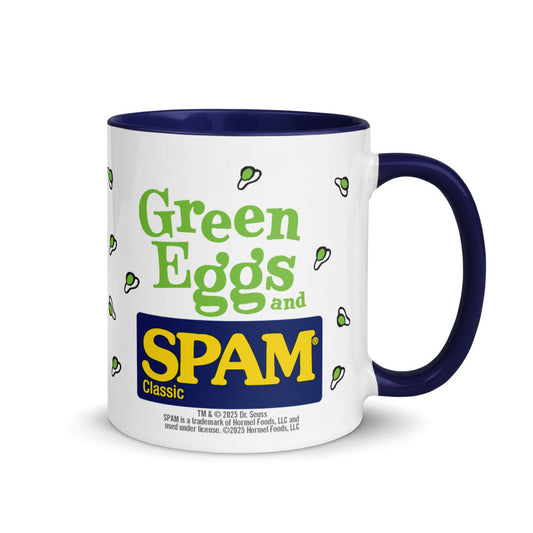 Green Eggs and Spam Sam I am Two-Tone Mug 11 oz