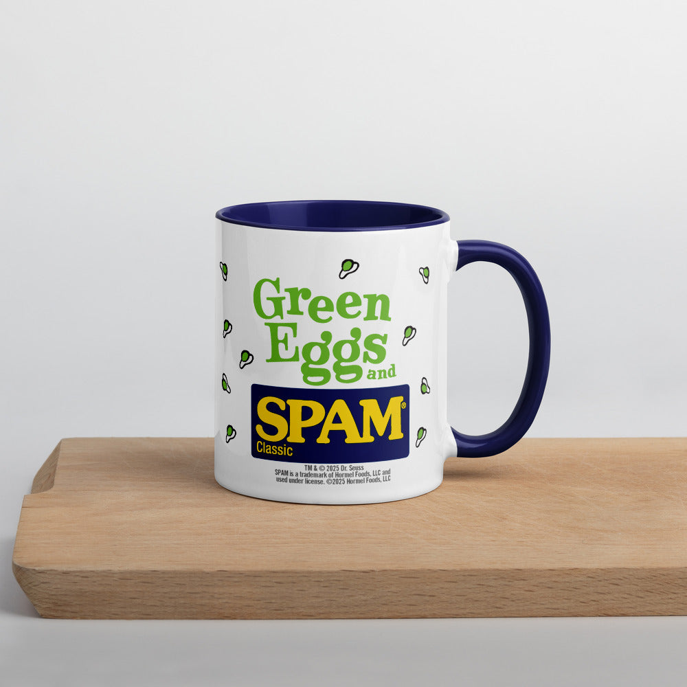 Green Eggs and Spam Sam I am Two-Tone Mug