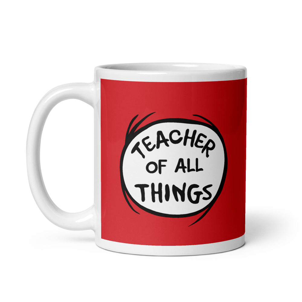 The Cat in the Hat Teacher of All Things Mug