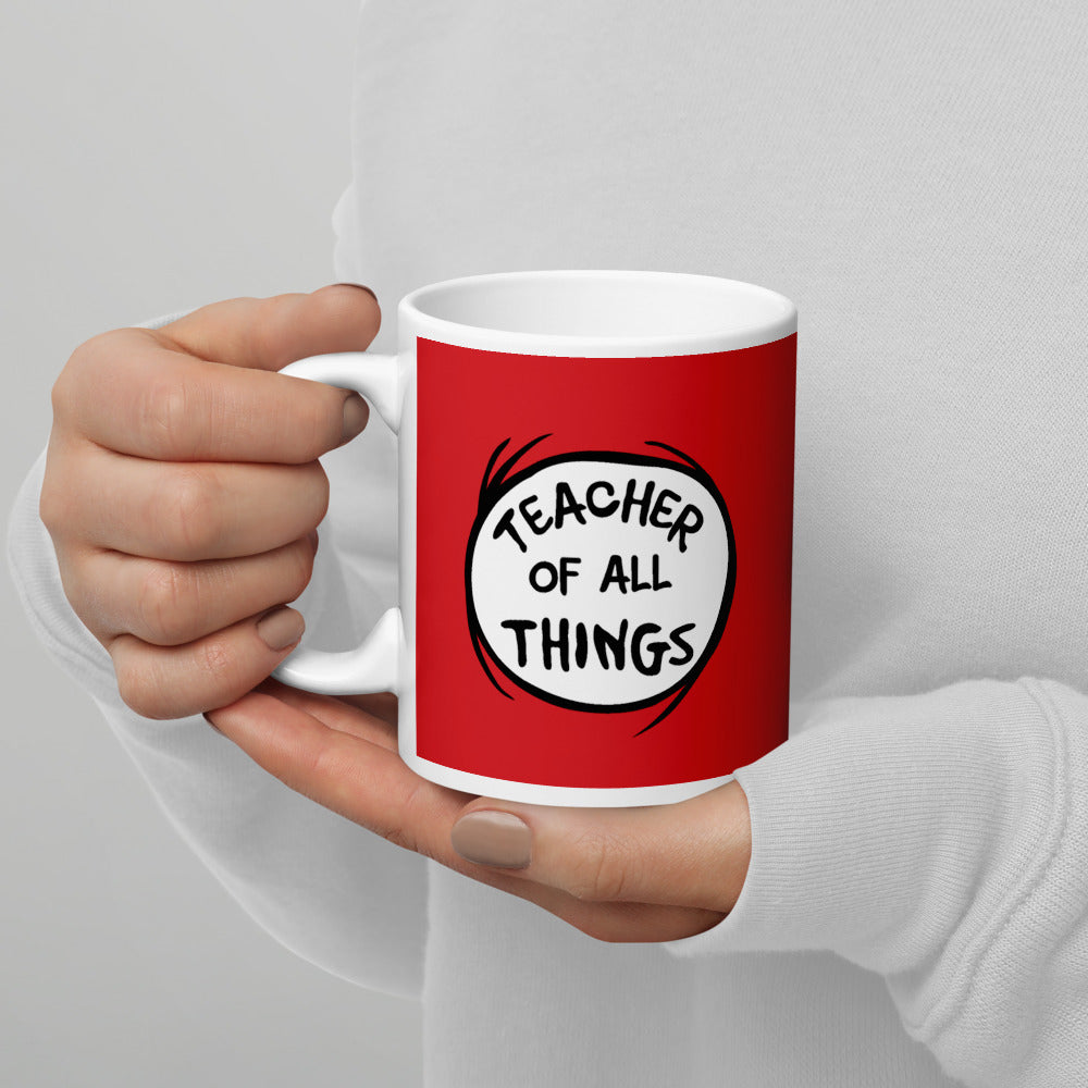 The Cat in the Hat Teacher of All Things Mug