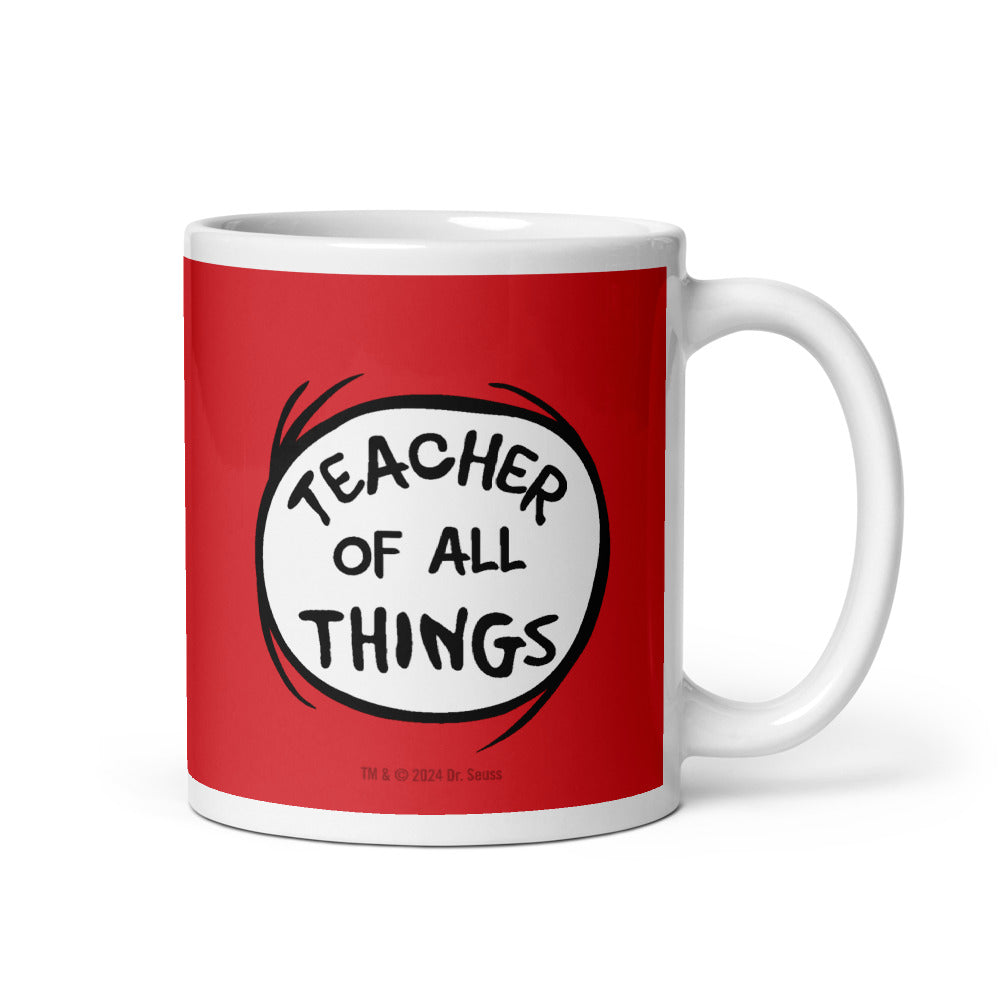 The Cat in the Hat Teacher of All Things Mug