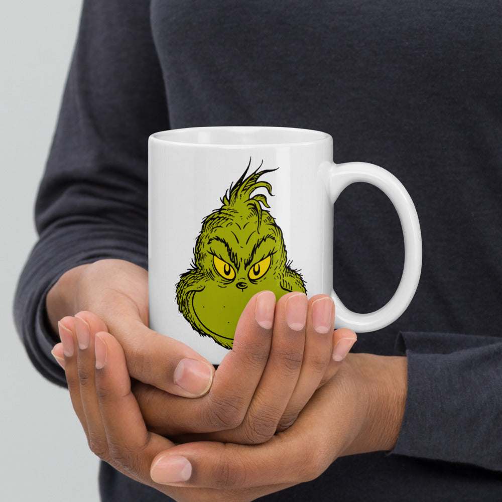 The Grinch Face Mug