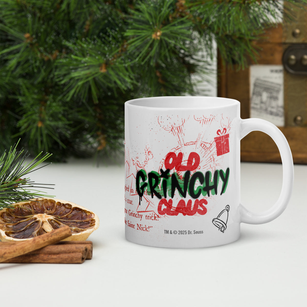 The Grinch Old Grinchy Claus Mug