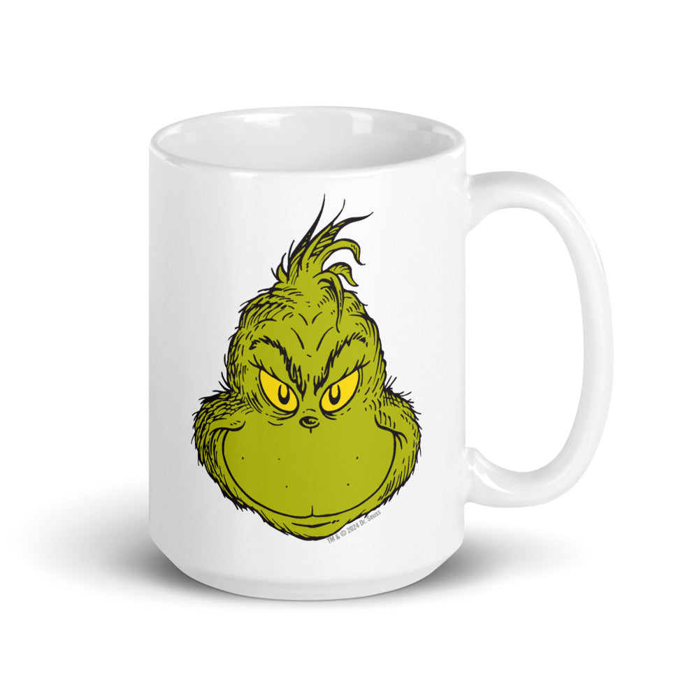 The Grinch Face Mug