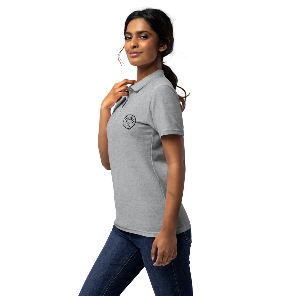 The Cat in the Hat Thing 2 Women's Polo Shirt