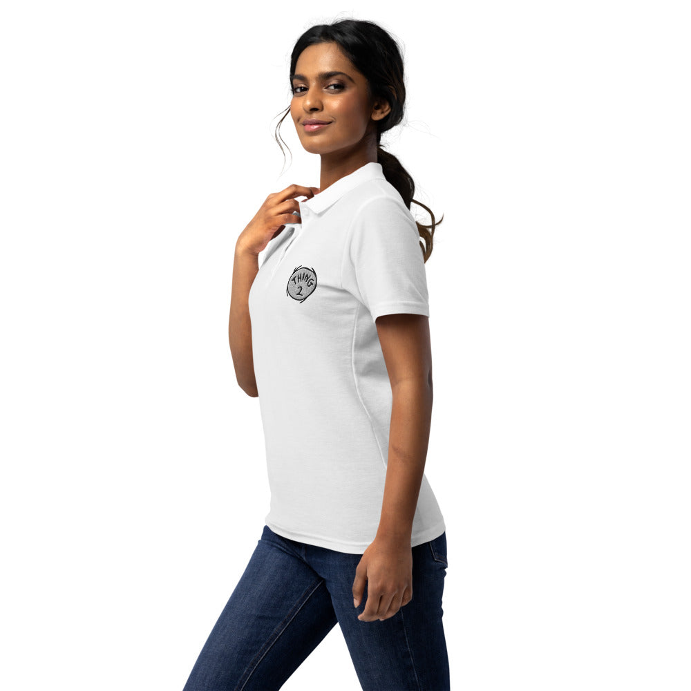 The Cat in the Hat Thing 2 Women's Polo Shirt