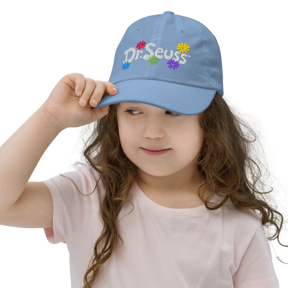 The Cat in the Hat Spring Things Flowers Youth Baseball Hat